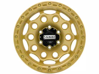 Axe Wheels Chaos Gold 6-Lug Wheel; 17x9; 0mm Offset (99-06 Silverado 1500)