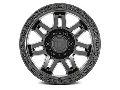 Fuel Wheels Syndicate Blackout 6-Lug Wheel; 17x9; -12mm Offset (99-06 Silverado 1500)