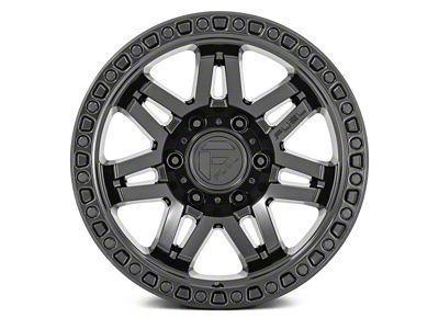 Fuel Wheels Syndicate Blackout 6-Lug Wheel; 17x9; 1mm Offset (07-14 Yukon)