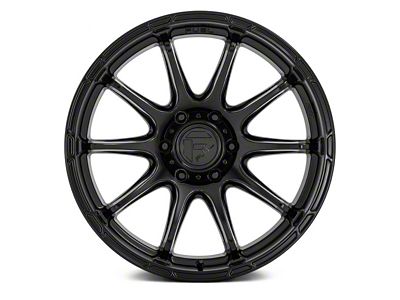 Fuel Wheels Variant Matte Black 6-Lug Wheel; 17x9; 1mm Offset (99-06 Sierra 1500)