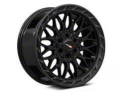 Vortek Off-Road VRP-503 Black Diamond Cut Ring with Dark Tint 6-Lug Wheel; 22x10; -18mm Offset (15-20 Tahoe)