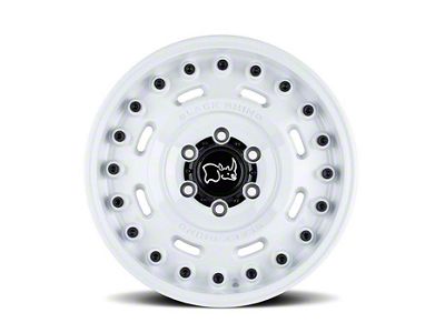 Black Rhino Axle Gloss White 6-Lug Wheel; 18x9.5; 6mm Offset (19-24 Sierra 1500)