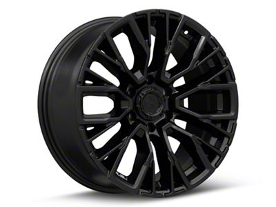 Fuel Wheels Rebar Blackout 6-Lug Wheel; 20x9; 1mm Offset (2024 Ranger)