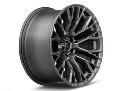 Fuel Wheels Rebar Matte Gunmetal 6-Lug Wheel; 20x9; 20mm Offset (21-24 Tahoe)