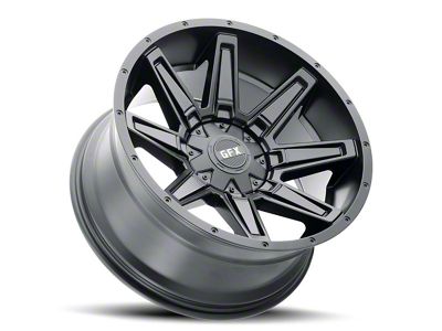 G-FX TR23 Matte Black 6-Lug Wheel; 18x9; 12mm Offset (15-20 F-150)