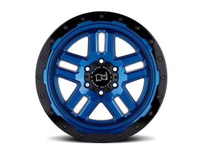 Black Rhino Barstow Dearborn Blue 6-Lug Wheel; 17x9.5; 12mm Offset (19-23 Ranger)