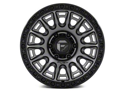 Fuel Wheels Cycle Matte Gunmetal 6-Lug Wheel; 17x9; 1mm Offset (15-20 Yukon)