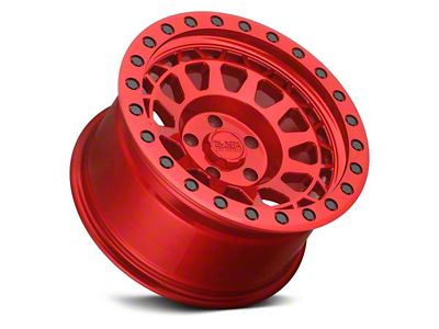 Black Rhino Primm Candy Red 6-Lug Wheel; 17x9; -12mm Offset (23-24 Canyon)