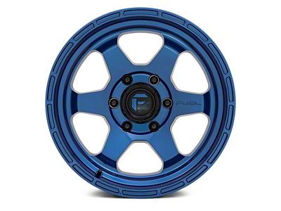 Fuel Wheels Shok Dark Blue 6-Lug Wheel; 17x9; -12mm Offset (07-14 Yukon)