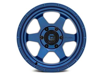 Fuel Wheels Shok Dark Blue 6-Lug Wheel; 17x9; 1mm Offset (15-20 Yukon)