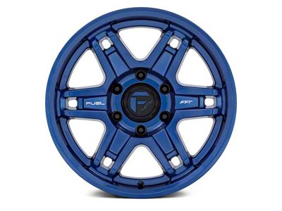 Fuel Wheels Slayer Dark Blue 6-Lug Wheel; 17x9; -38mm Offset (2024 Ranger)