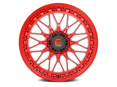 Fuel Wheels Trigger Candy Red 6-Lug Wheel; 17x9; -12mm Offset (07-14 Yukon)