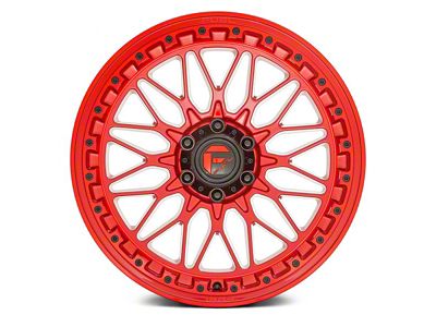 Fuel Wheels Trigger Candy Red 6-Lug Wheel; 17x9; 1mm Offset (2024 Ranger)
