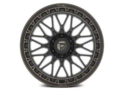 Fuel Wheels Trigger Matte Black Dark Tint 6-Lug Wheel; 17x9; 1mm Offset (99-06 Silverado 1500)