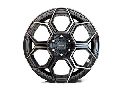 4Play Sport2.0 4PS26 Brushed Dark Charcoal 6-Lug Wheel; 24x10; 24mm Offset (19-24 RAM 1500)