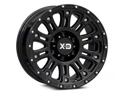 XD Hoss II Gloss Black 6-Lug Wheel; 18x9; 18mm Offset (21-24 Tahoe)