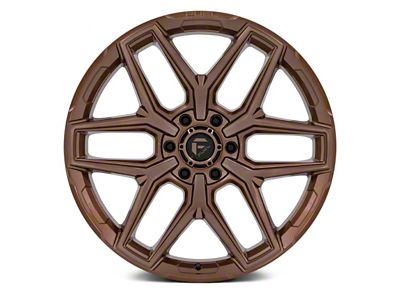 Fuel Wheels Fusion Forged Flux Platinum Bronze 6-Lug Wheel; 17x9; 1mm Offset (99-06 Silverado 1500)