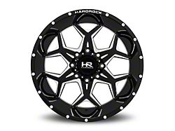 Hardrock Offroad Reckless Xposed Gloss Black Milled 6-Lug Wheel; 22x12; -51mm Offset (23-24 Colorado)