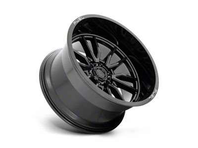 Fuel Wheels Clash Gloss Black 6-Lug Wheel; 22x12; -44mm Offset (19-24 Silverado 1500)