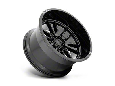 Fuel Wheels Clash Gloss Black 6-Lug Wheel; 22x12; -44mm Offset (2024 Ranger)