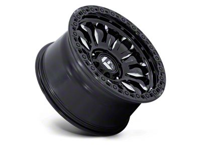 Fuel Wheels Rincon Gloss Black Milled 6-Lug Wheel; 20x9; 20mm Offset (14-18 Sierra 1500)