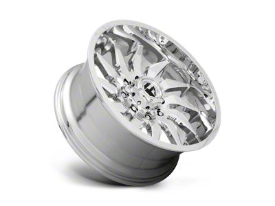 Fuel Wheels Saber Chrome 6-Lug Wheel; 22x10; -18mm Offset (14-18 Silverado 1500)