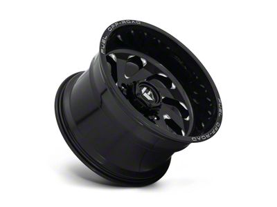 Fuel Wheels Vortex Gloss Black Milled 6-Lug Wheel; 22x12; -45mm Offset (19-24 RAM 1500)