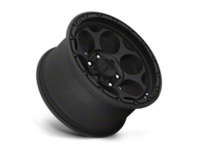 KMC Dirty Harry Textured Black 6-Lug Wheel; 17x9; -12mm Offset (15-20 Yukon)