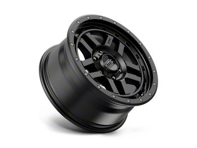 KMC Recon Satin Black 6-Lug Wheel; 17x8.5; 18mm Offset (23-24 Canyon)