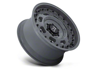 Black Rhino Axle Battleship Gray 6-Lug Wheel; 20x9.5; -18mm Offset (19-24 Silverado 1500)