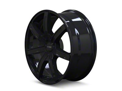Touren TR65 Black 6-Lug Wheel; 18x8; 20mm Offset (07-13 Sierra 1500)