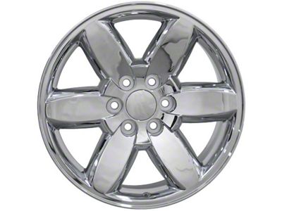 CV94 Chrome 6-Lug Wheel; 20x8.5; 31mm Offset (15-20 Tahoe)