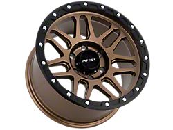 Impact Wheels 883 Bronze with Black Bead 6-Lug Wheel; 17x9; 0mm Offset (07-14 Yukon)