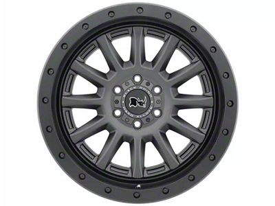 Black Rhino Dugger Gunblack 6-Lug Wheel; 20x9; -18mm Offset (23-24 Canyon)