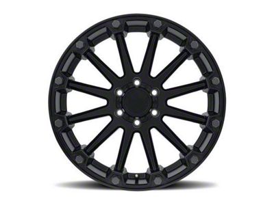 Black Rhino Pinnacle Semi Gloss Black with Gunmetal Bolts 6-Lug Wheel; 20x9; 12mm Offset (07-14 Yukon)