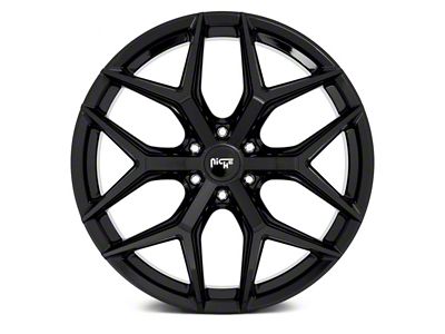 Niche Vice SUV Gloss Black 6-Lug Wheel; 20x9; 30mm Offset (99-06 Sierra 1500)