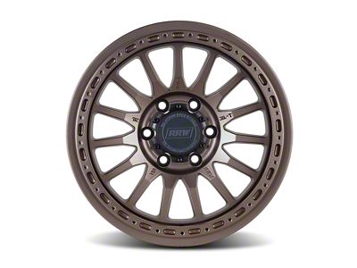 Relations Race Wheels RR7-H Flow Form Matte Bronze 6-Lug Wheel; 17x8.5; -12mm Offset (07-13 Sierra 1500)