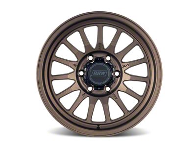 Relations Race Wheels RR7-S Flow Form Matte Bronze 6-Lug Wheel; 17x8.5; 0mm Offset (2024 Ranger)