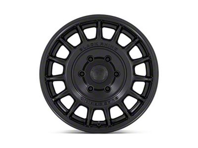 Black Rhino Voll Matte Black 6-Lug Wheel; 17x8.5; 0mm Offset (19-24 Silverado 1500)