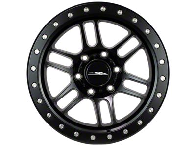 CXA Off Road Wheels CX5 VORTEX Full Matte Black 6-Lug Wheel; 17x9; 0mm Offset (07-14 Tahoe)