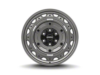 Brink Wheels Barracks Vivid Titanium 6-Lug Wheel; 20x9; 18mm Offset (19-24 Sierra 1500)