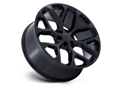 Performance Replicas PR177 Gloss Black 6-Lug Wheel; 26x10; 24mm Offset (07-13 Sierra 1500)