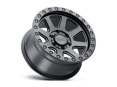 Black Rhino Baker Matte Black 6-Lug Wheel; 18x9; -18mm Offset (19-23 Ranger)