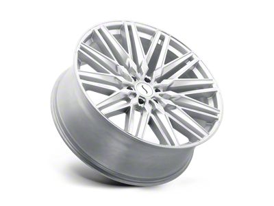 Status Adamas Silver with Mirror Cut Face 6-Lug Wheel; 20x9; 15mm Offset (19-24 Sierra 1500)