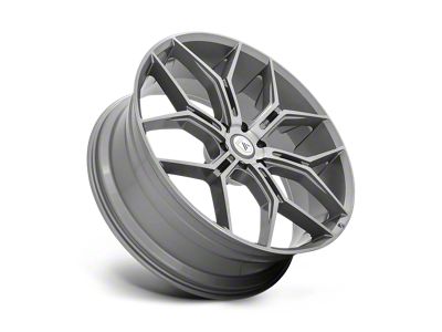 Asanti Monarch Truck Titanium Brushed 6-Lug Wheel; 24x10; 35mm Offset (23-24 Colorado)