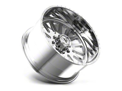 American Force F20 Atom SS Polished 6-Lug Wheel; 22x12; -40mm Offset (14-18 Sierra 1500)