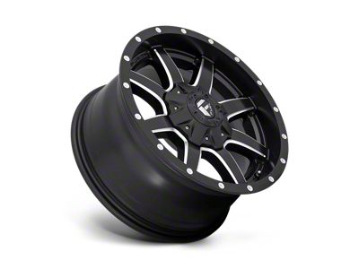 Fuel Wheels Maverick Matte Black Milled 6-Lug Wheel; 20x10; -12mm Offset (23-24 Colorado)