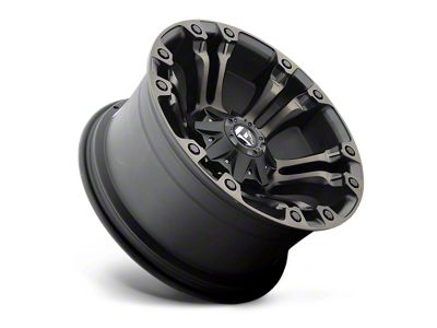 Fuel Wheels Vapor Matte Black Double Dark Tint 6-Lug Wheel; 20x10; -19mm Offset (23-24 Colorado)