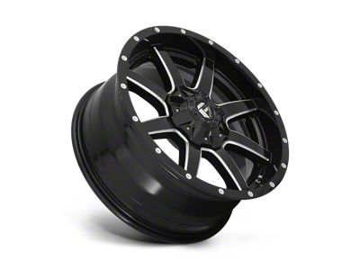 Fuel Wheels Maverick Gloss Black Milled 6-Lug Wheel; 20x9; 20mm Offset (07-14 Yukon)