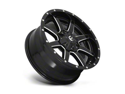 Fuel Wheels Maverick Gloss Black Milled 6-Lug Wheel; 22x10; -24mm Offset (15-20 Yukon)